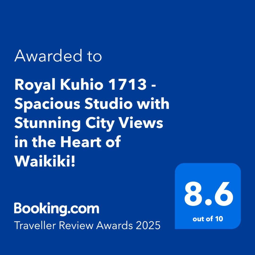 Royal Kuhio 1713 - Spacious With Stunning Views In The Heart Of Waikiki! Honolulu